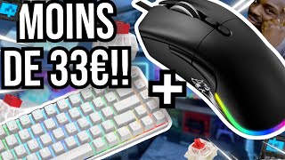 MEILLEUR CLAVIER MECANIQUE  SOURIS GAMING LE MOINS CHER [upl. by Jon]