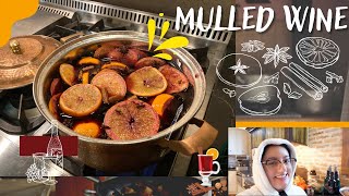 Quick amp Easy Mulled Wine Recipe nonalcoholicalcoholic [upl. by Iidnarb]