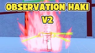 HOW TO GET OBSERVATION HAKI V2 IN KING LEGACY [upl. by Eikceb]