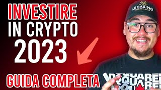 Come INVESTIRE e GUADAGNARE in CRYPTO Partendo da ZERO nel 2023 🚀💰 [upl. by Arrat]