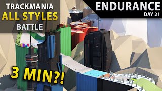 Endure the Pain  Trackmania All Styles Battle DAY 21 [upl. by Lyram701]