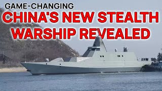 Chinas Mysterious New Stealth Frigates Hits the Seas  First Look and Analysis [upl. by Fabrianne478]