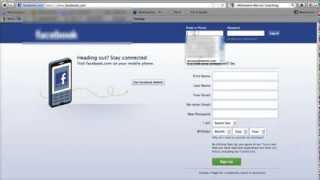 Facebook Login [upl. by Haimehen]