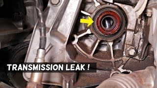 CHEVROLET CRUZE TRANSMISSION LEAKING FIX TRANSMISSION LEAK CHEVY CRUZE [upl. by Bolt502]