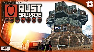 RUST SALVAJE 13  LLEGÓ EL FINAL  RUST Gameplay Español [upl. by Dnomayd]