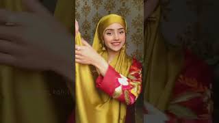 Stunning Wedding Hijab Tutorial [upl. by Uhn]