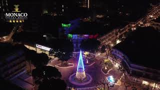 Natale a Lignano Sabbiadoro 2020 Piazza Fontana dal Drone [upl. by West]