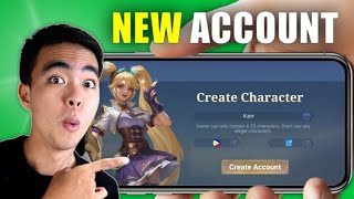 How to Create NEW ACCOUNT on Mobile Legends 2024 [upl. by Llij661]