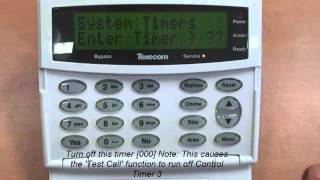 Technical Note Texecom 816832 24 Hour Test Call Transmission at a Specific time [upl. by Eltsyrhc]