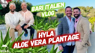 HYLA TRIP TO BARI 🇮🇹  ERKUNDSCHAFTE MIT UNS DIE BIO PLANTAGE 🌱 [upl. by Shulins]