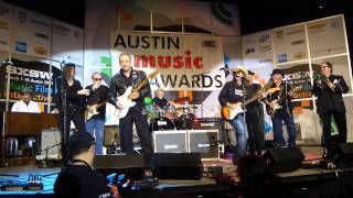 Texas Tornados with Jimmie Vaughan and Lou Ann Barton  Austin Music Awards 2014 [upl. by Ulrica617]