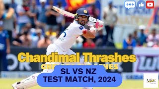 Dinesh Chandimals Epic Test Match Performance  MKK The Daily Pulse [upl. by Nerti359]