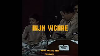 INJH VICHRE  Nusrat Fateh Ali Khan  Synth Remix [upl. by Ecirtram]