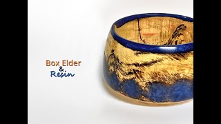 Resing amp Box Elder Bowl  SOLD [upl. by Batchelor]