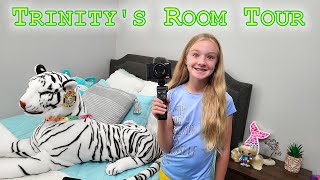 Trinitys Room Tour Recorded by Trinity amp Madison [upl. by Alyhc]