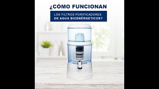 ¿Cómo funciona el filtro purificador de agua bioenergético Ecotrade Filters [upl. by Lairret789]