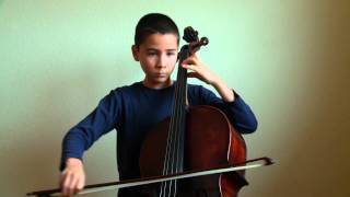 Bach Cello Suite No1 Preludio [upl. by Cirtap51]