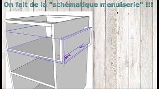 On fait de la schématique menuiserie [upl. by Enelram]