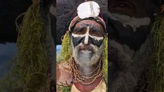 Local tribesmen of the Highlands of Papua New Guinea [upl. by Ainoda]