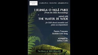 I Runga O Ngā Puke  The Water Is Wide SAB  Jeffrey Cobb MIDI Recording [upl. by Bollen]