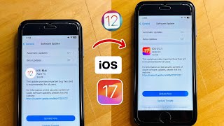 Update iPhone 6 from iOS 12 to iOS 17  iPhone 6 New update [upl. by Tisha802]