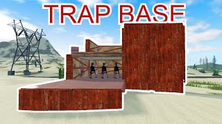 I built a Trap Base and They Raided me  Fallen Survival Roblox [upl. by Hcir]