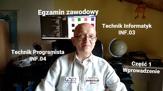 Egzamin zawodowy jak zdać Technik Informatyk INF03 Programista INF04 informacje o egzaminie 🫣SUBa👍 [upl. by Skricki]