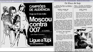 quotMoscou Contra 007quot  Histórico na tv aberta e chamadas [upl. by Lashondra]