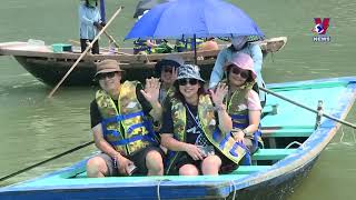 Ha Long Bay welcomes 6000 visitors after typhoon [upl. by Odelet76]