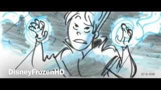 Disney Frozen  Deleted Scene quotEvil Elsaquot [upl. by Hopkins]