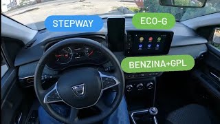 DACIA SANDERO STEPWAY 2022 10 TCe  100HP  POV  TEST DRIVE  COMENZI [upl. by Nesaj477]