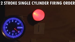 Audiovisual demonstration of 2 stroke single cylinder engine [upl. by Blight933]