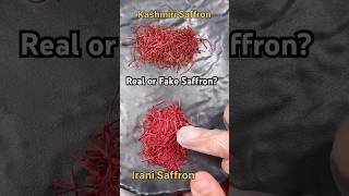 Are you also buying Irani saffron in place of Kashmiri saffron Check this video to know difference [upl. by Nauqed113]