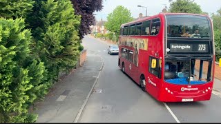 Early Morning bird song and a bus ride 275 to walthamstow st james street [upl. by Wayland]