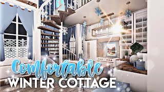 Bloxburg Comfortable Winter Cottage [upl. by Carilla767]