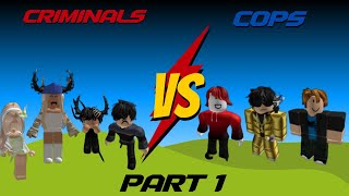 Millionaires VS Us  Full Fight  Part 1  Roblox Jailbreak  Sockieplayz [upl. by Anaer]