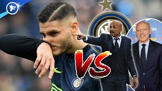 LInter Milan part au clash avec Mauro Icardi  Revue de presse [upl. by Nawyt]