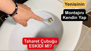 reklam Taharet çubuğu değiştirme  Klozet taharet çubuğu nasıl takılır  Taharet çubuğu nasıl [upl. by Craner]