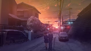 makoto shinkai movies  anime lofi hip hop chill mix 1 hour [upl. by Adnalor]