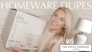 HOMEWARE DUPES ✨ The White Company Zara Home HampM Neptune amp More  LUXURY HOME DECOR ON A BUDGET [upl. by Nickola]