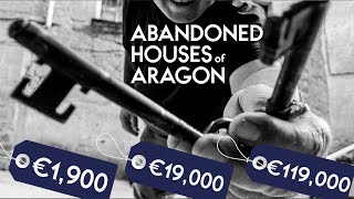 Abandoned houses for sale in Aragon  Spain I viewed 14 manor houses before buying [upl. by Ahsap]