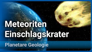 Impakte durch Meteoriten auf der Erde amp im Sonnensystem • Planetare Geologie  Christian Köberl [upl. by Aaren525]