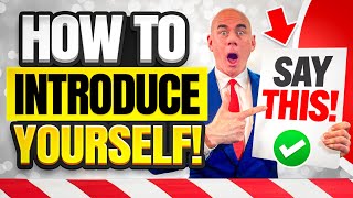 HOW TO INTRODUCE YOURSELF IN INTERVIEW Tell Me About Yourself amp Introduce Yourself BEST ANSWERS [upl. by Lilaj]