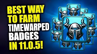 Best Way To Farm Timewarped Badges In Patch 1105 WoW The War Within  Timewalking Guide [upl. by Ayaet296]