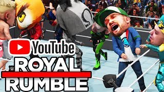 Youtuber Royal Rumble BIG HEAD MODE feat DanTDM Ohmwrecker PopularMMOs Ninja amp More [upl. by Tamer180]