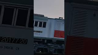 KA 195 KG Kaligung subscribetomychannel railfansdaop4 keretabisnis carshipping [upl. by Arekahs]