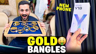 Gold Bangles for Maa G💸New Phone for Waheed😱 [upl. by Rotceh]