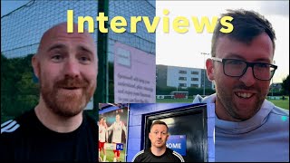 Interviews amp Goal Hutchison Vale v Lochore Welfare [upl. by Linoel538]