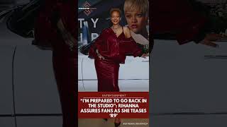 “I’m Prepared To Go Back In The Studio” Rihanna Assures Fans As She Teases ‘R9’ [upl. by Earazed]