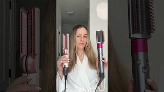 Dyson airstrait vs airwrap✨ dyson airwrap straighthair ​⁠dyson [upl. by Akiam]